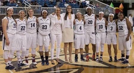Women's Basketball Improves to 10-2 with 83-58 Win Over PSU DuBois