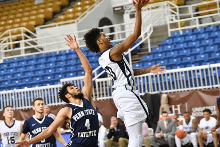 Men's Basketball Trips Up Against University of Valley Forge