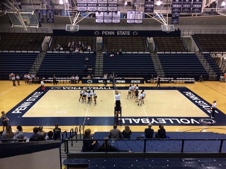 Volleyball Bows Out in PSUAC Final Four