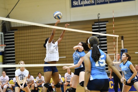 Volleyball Downs Lehigh Carbon Community College, 3-1